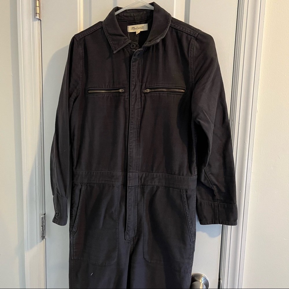 madewell utility jumpsuit